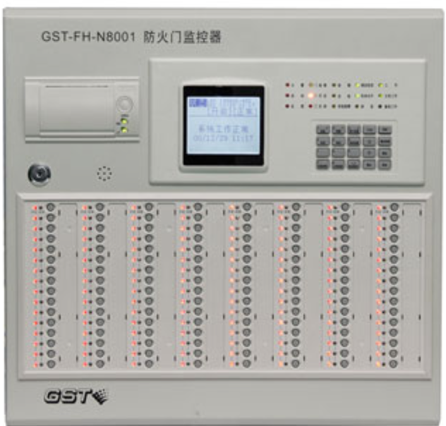 陕西海湾防火门监控-GST-FH-N8001防火门监控器