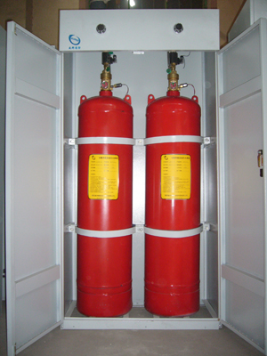 柜式七氟丙烷灭火装置（双瓶组）